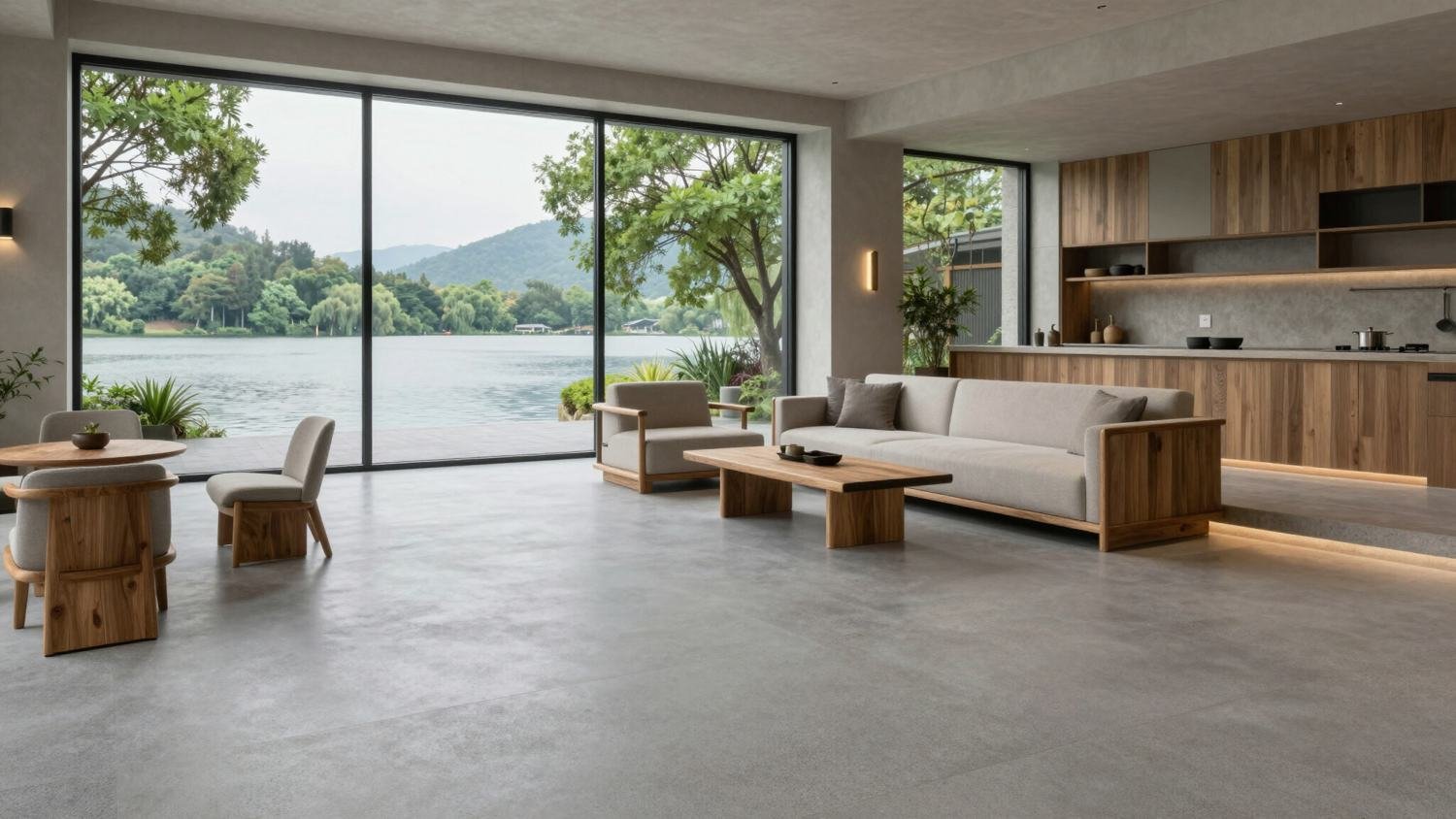 Floorscape finished home