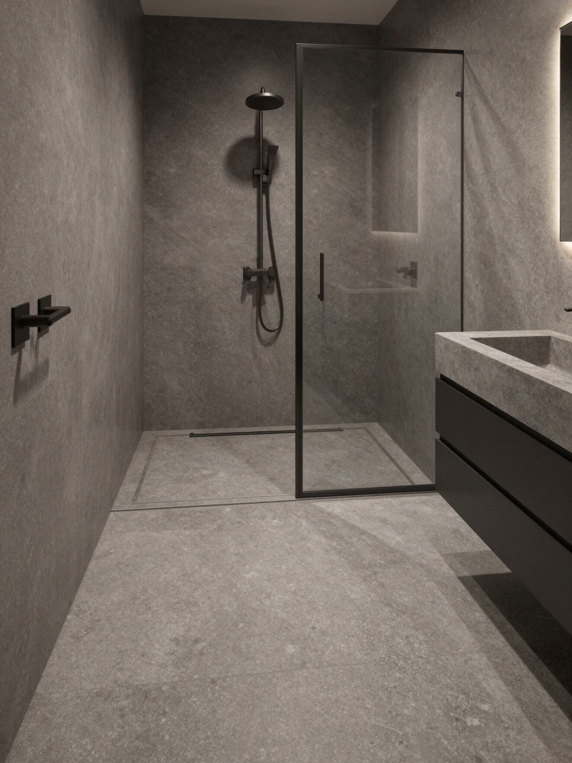 Microcement bathrooms & wet rooms